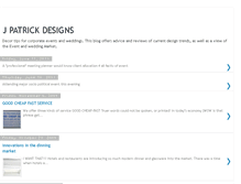 Tablet Screenshot of jpatrickdesigns.blogspot.com