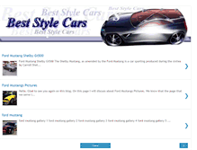 Tablet Screenshot of best-style-cars.blogspot.com