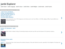 Tablet Screenshot of jambiexplorer.blogspot.com