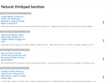 Tablet Screenshot of natur-thinkpa-bambo.blogspot.com