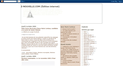 Desktop Screenshot of la-nouvelle.blogspot.com