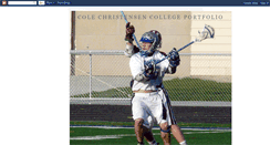 Desktop Screenshot of colechristensen.blogspot.com