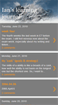 Mobile Screenshot of ianslearningjournal.blogspot.com