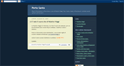 Desktop Screenshot of porto-santo.blogspot.com