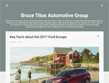 Tablet Screenshot of brucetitusautomotivegroup.blogspot.com