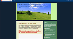 Desktop Screenshot of fuentesnuevasctm.blogspot.com