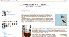 Desktop Screenshot of beyondblushing.blogspot.com