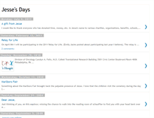 Tablet Screenshot of jessesdays.blogspot.com