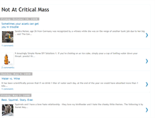 Tablet Screenshot of notatcriticalmass.blogspot.com