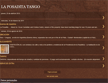 Tablet Screenshot of laposaditatango.blogspot.com