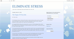 Desktop Screenshot of elminatestress.blogspot.com