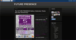 Desktop Screenshot of futurepresencewords.blogspot.com