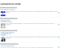 Tablet Screenshot of latinoamericanos-unidos.blogspot.com