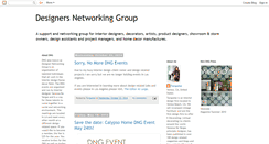 Desktop Screenshot of designersnetworkinggroup.blogspot.com
