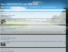 Tablet Screenshot of matematikaaq.blogspot.com