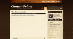 Desktop Screenshot of canyonprince.blogspot.com