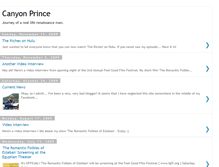 Tablet Screenshot of canyonprince.blogspot.com