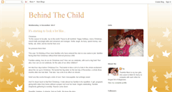 Desktop Screenshot of behindthechild.blogspot.com