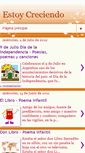 Mobile Screenshot of estoy-creciendo.blogspot.com