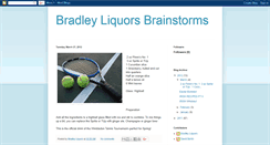 Desktop Screenshot of bradleyliquors.blogspot.com