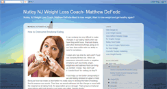 Desktop Screenshot of loseweightcoach.blogspot.com