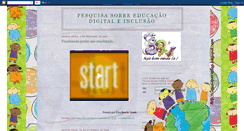 Desktop Screenshot of educacaodigitaleinclusao.blogspot.com