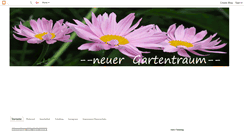 Desktop Screenshot of neuer-gartentraum.blogspot.com