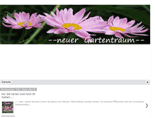 Tablet Screenshot of neuer-gartentraum.blogspot.com