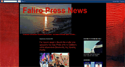 Desktop Screenshot of faliropressnews.blogspot.com