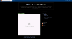 Desktop Screenshot of imatth8ters.blogspot.com