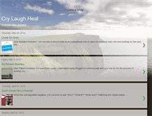 Tablet Screenshot of crylaughheal.blogspot.com