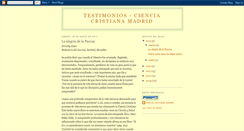 Desktop Screenshot of cienciacristianamadrid.blogspot.com