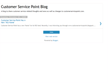 Tablet Screenshot of customerservicepoint.blogspot.com