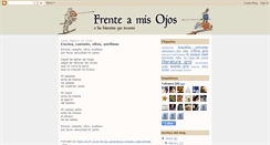 Desktop Screenshot of frenteamisojos.blogspot.com