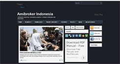 Desktop Screenshot of amibrokerindonesia.blogspot.com