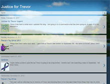 Tablet Screenshot of justice4trevor.blogspot.com