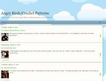 Tablet Screenshot of angrybirdscrochet.blogspot.com
