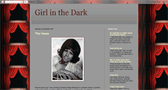 Desktop Screenshot of justagirlinthedark.blogspot.com