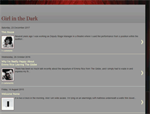 Tablet Screenshot of justagirlinthedark.blogspot.com