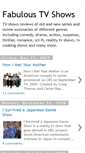 Mobile Screenshot of fabuloustvshows.blogspot.com