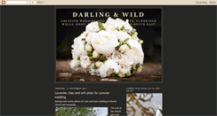 Desktop Screenshot of darlingandwild.blogspot.com