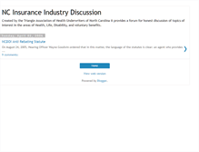 Tablet Screenshot of nc-insurance.blogspot.com