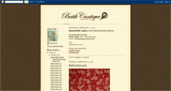 Desktop Screenshot of batikcantique.blogspot.com