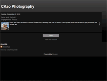 Tablet Screenshot of ckaophotogaphy.blogspot.com