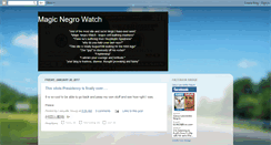 Desktop Screenshot of magicnegrowatch.blogspot.com