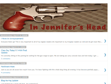 Tablet Screenshot of jenniferhast.blogspot.com