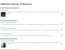Tablet Screenshot of gilbertosjourney.blogspot.com