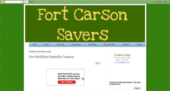 Desktop Screenshot of fortcarsonsavers.blogspot.com