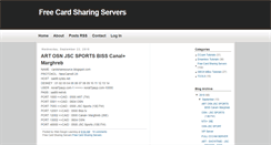 Desktop Screenshot of cardsharesource.blogspot.com
