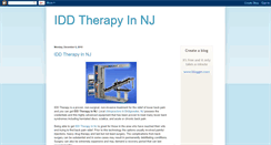 Desktop Screenshot of iddtherapynj.blogspot.com